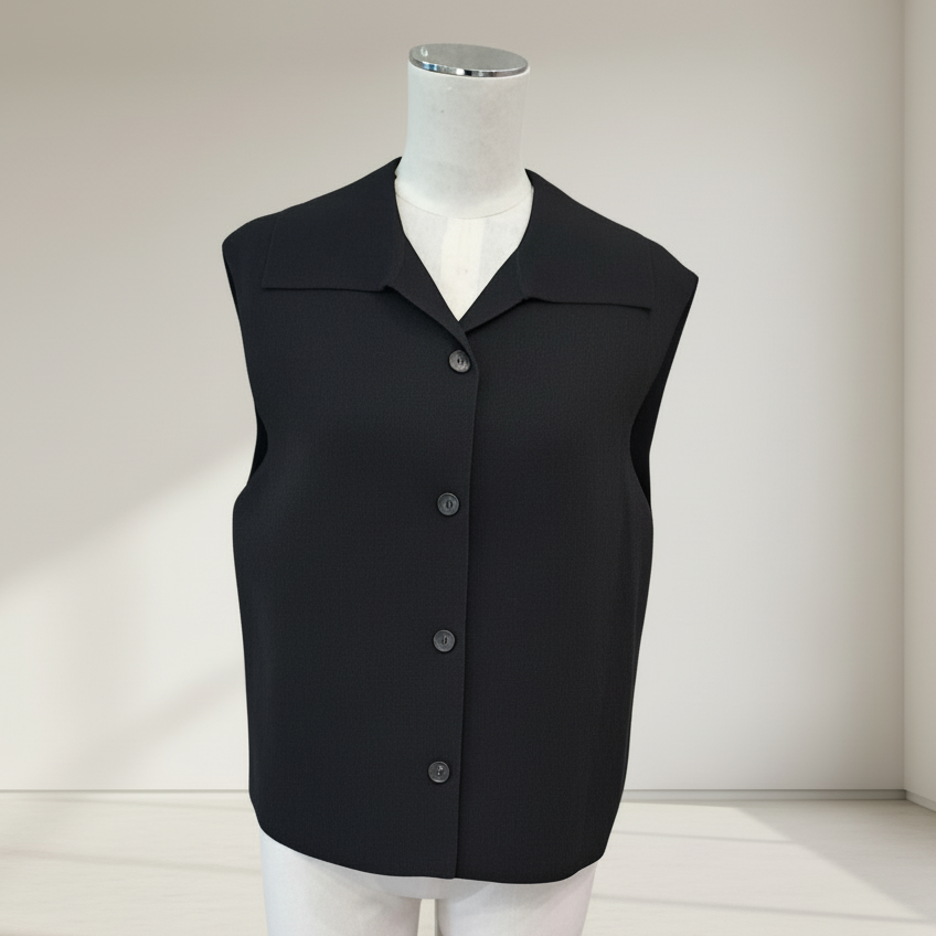 COS - Collared Knitted Waistcoat - Size S