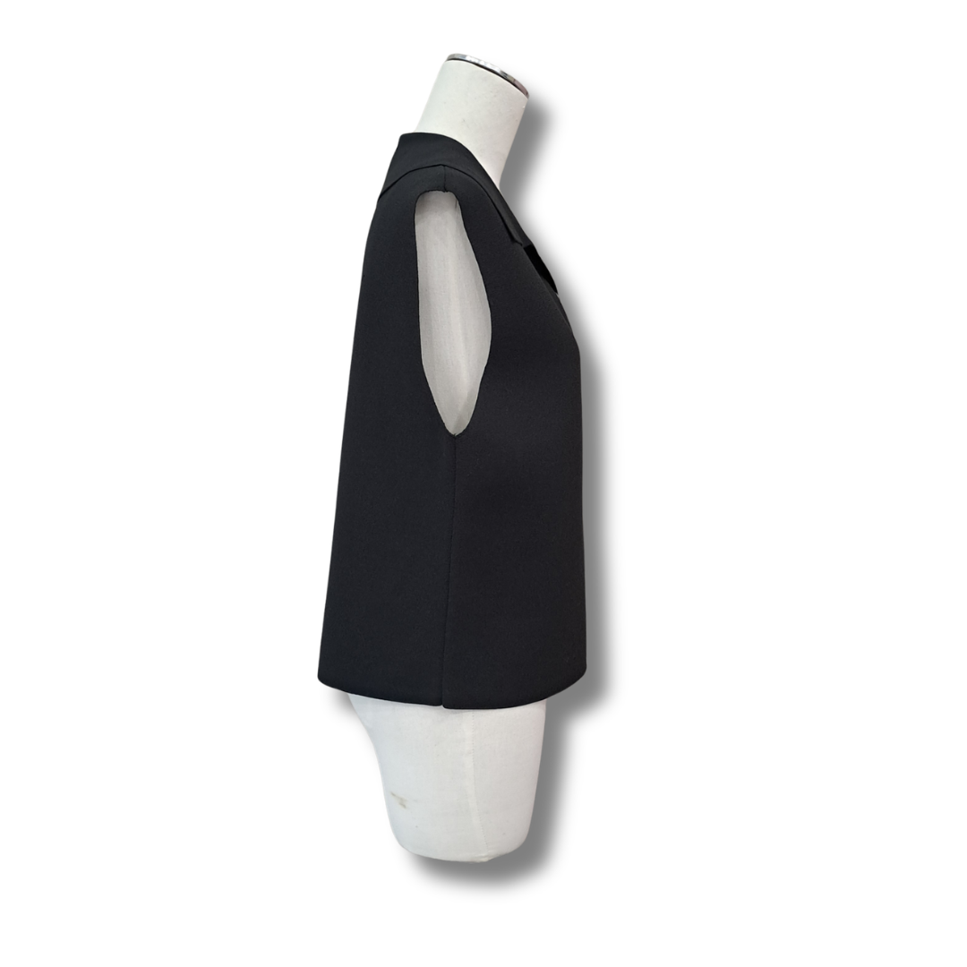 COS - Collared Knitted Waistcoat - Size S - Side