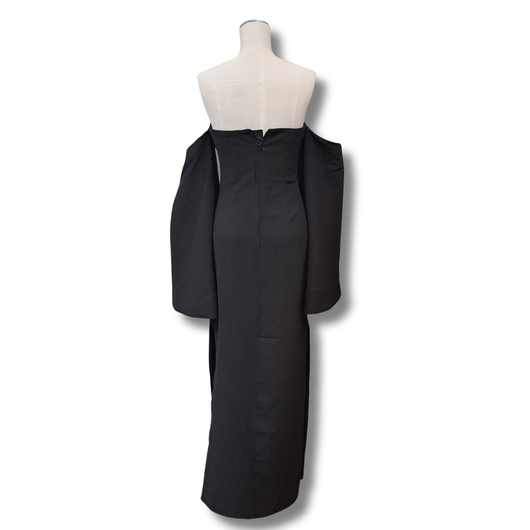 C/MEO Collective - Fusion Full Length Dress - Size XS  - Back View