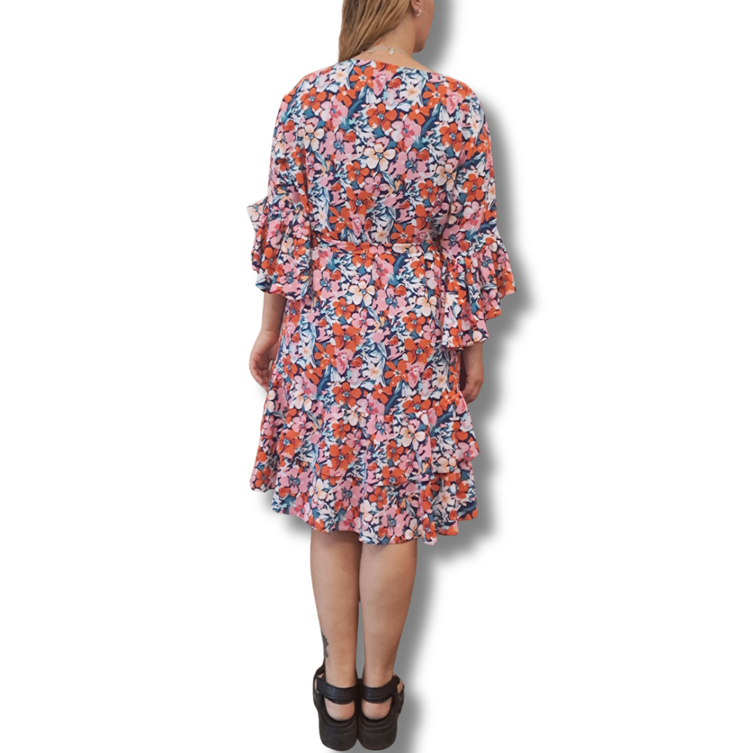 Charlo_-_Floral_Midi_Dress_-_Back_View