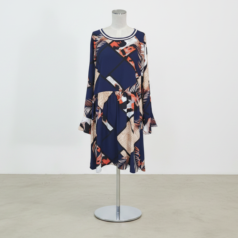 Charlo - Navy Floral Dress - Size 12