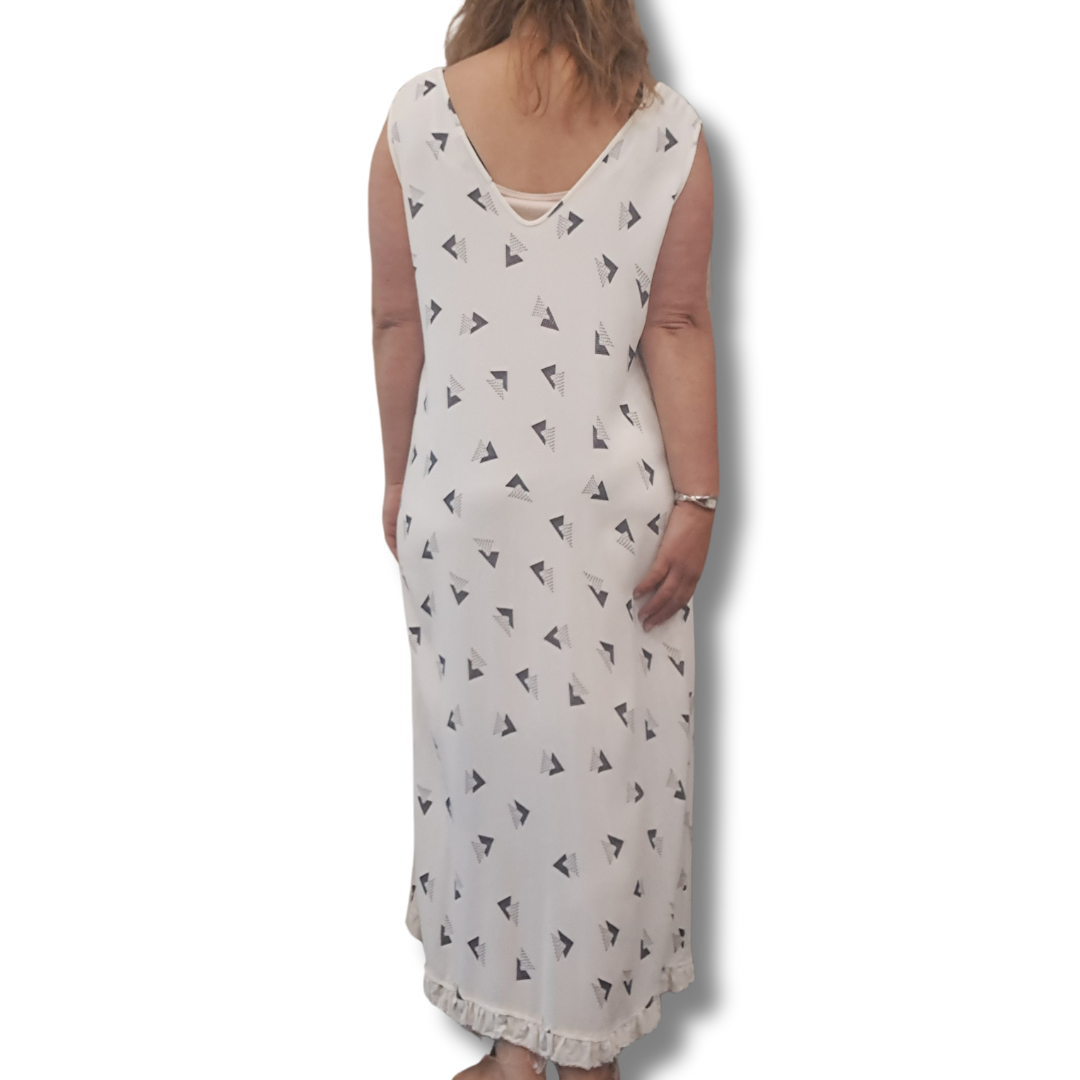 Company Of Strangers - Abstract Midi Dress - Back View