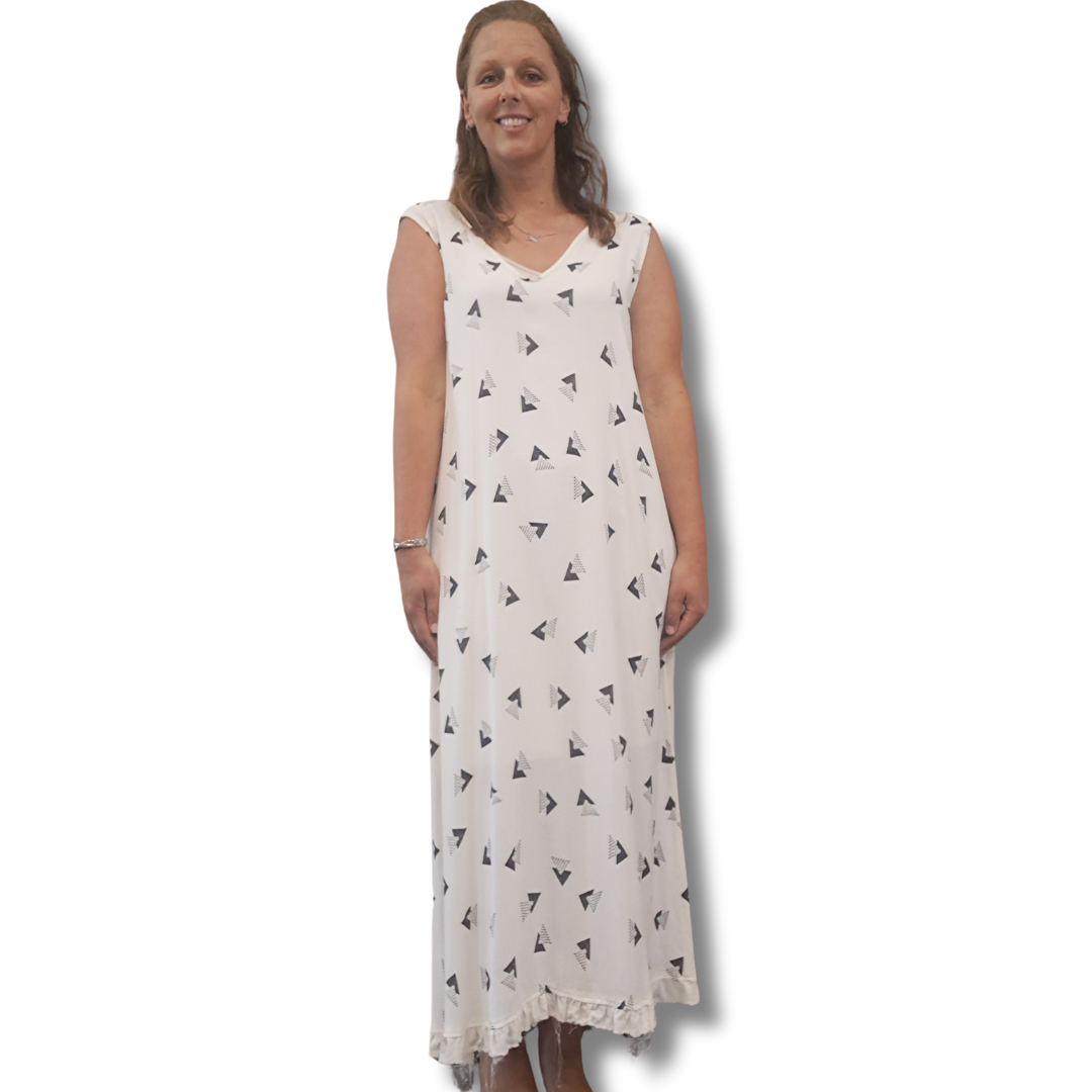 Company Of Strangers - Abstract Midi Dress - Front View