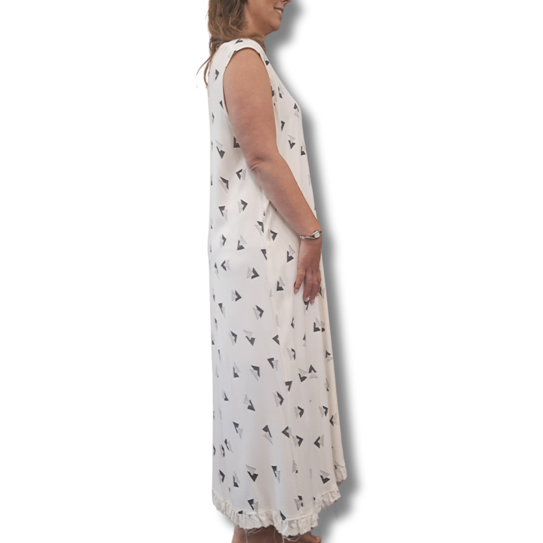 Company Of Strangers - Abstract Midi Dress - Side View