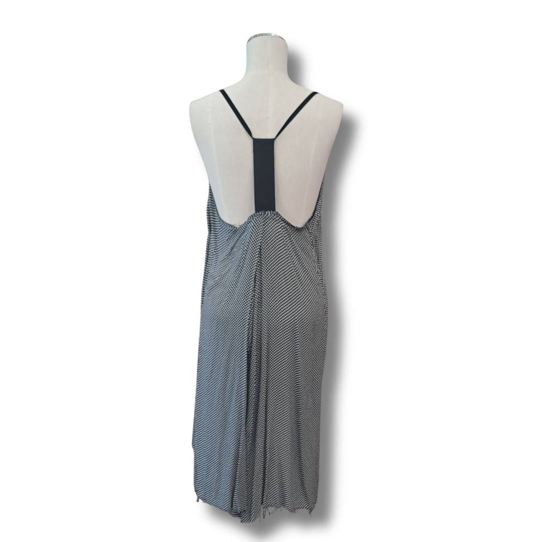 Company Of Strangers - Star Print Racer Back Dress - Back View