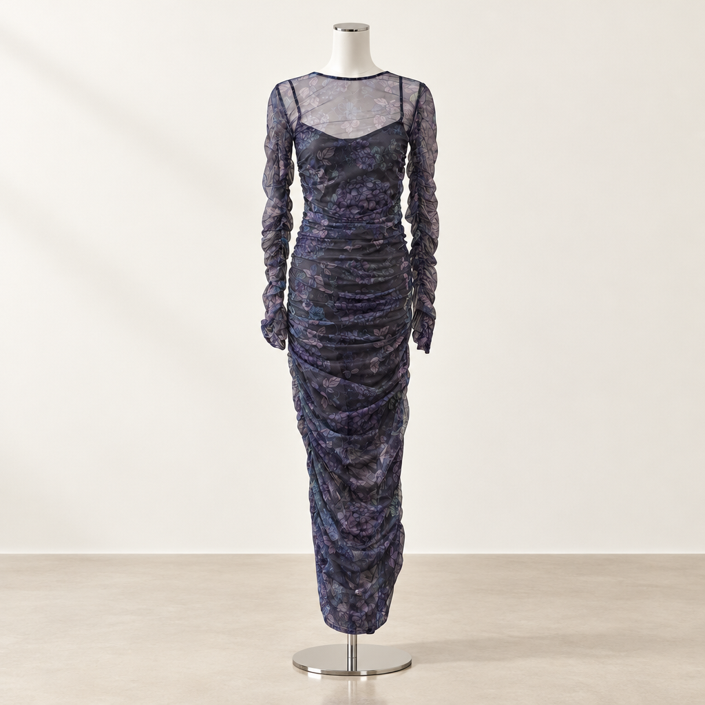 Coop - Rouching Around Dress - Size XS