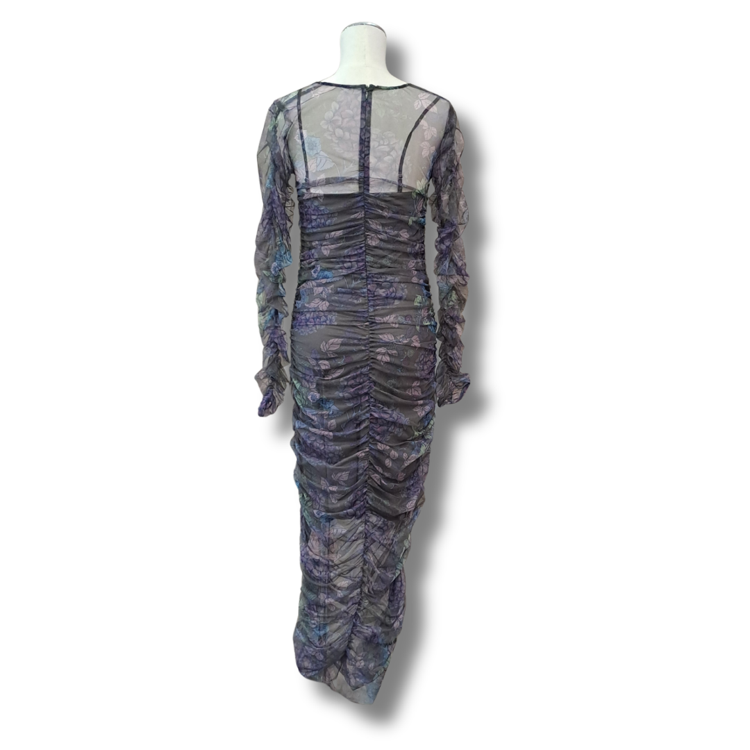 Coop - Rouching Around Dress - Size XS - Back