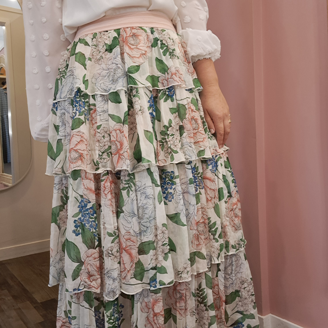 Coop - Tier It Up Skirt - Size L