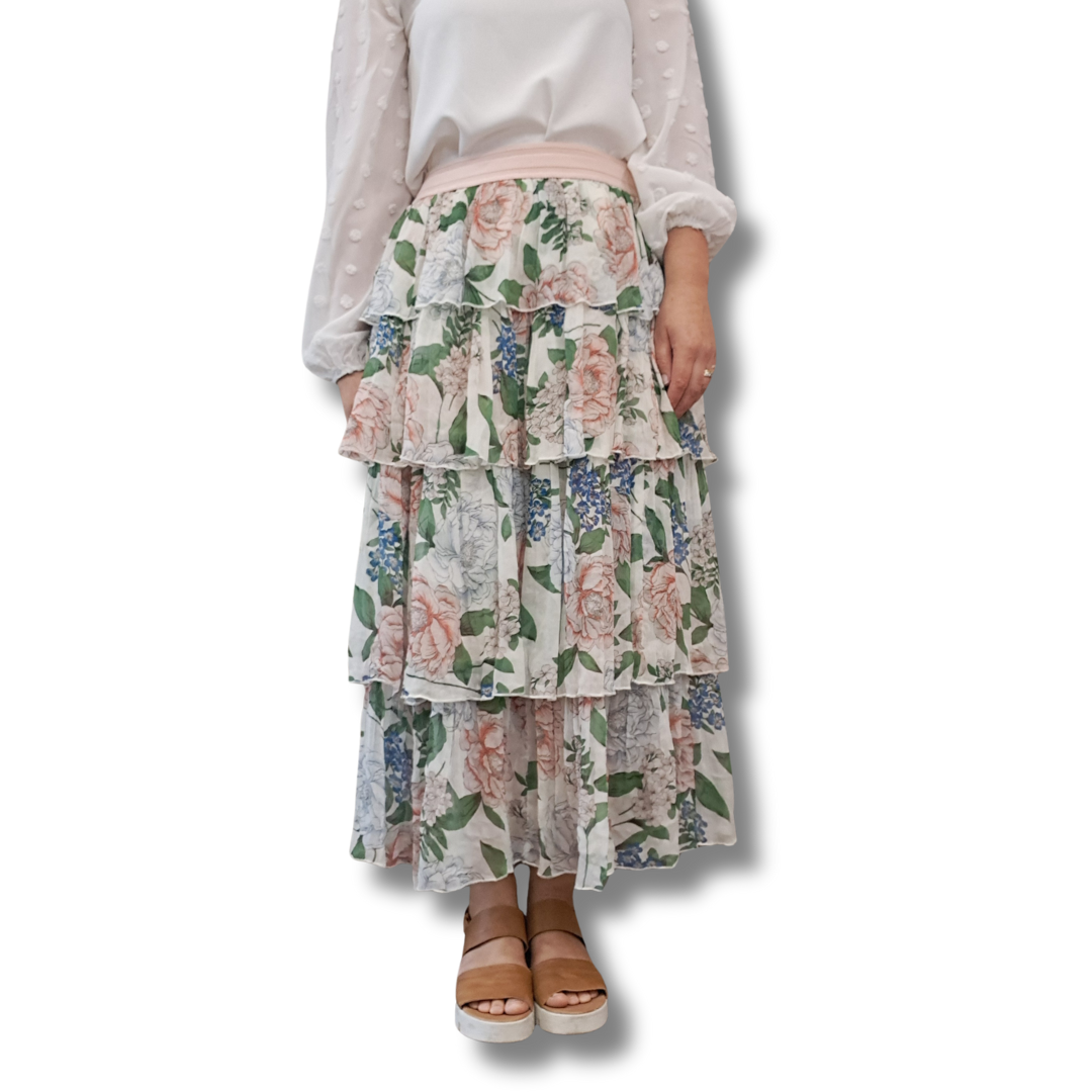 Coop - Tier It Up Skirt - Size L - Front