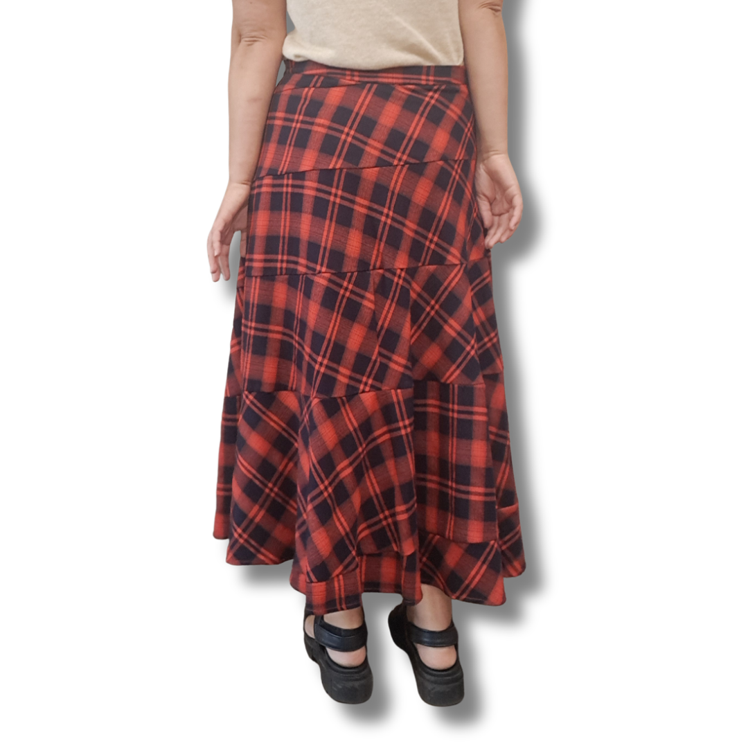 Cooper - Round We Go Skirt - Size 14 - Back View