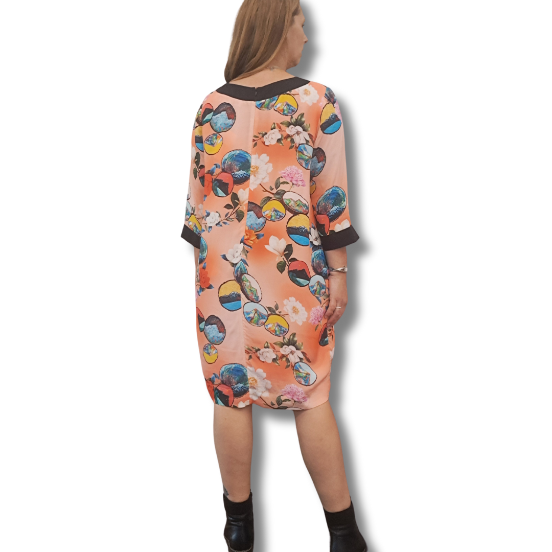 Cooper - Shake Shift Up Dress - Back View