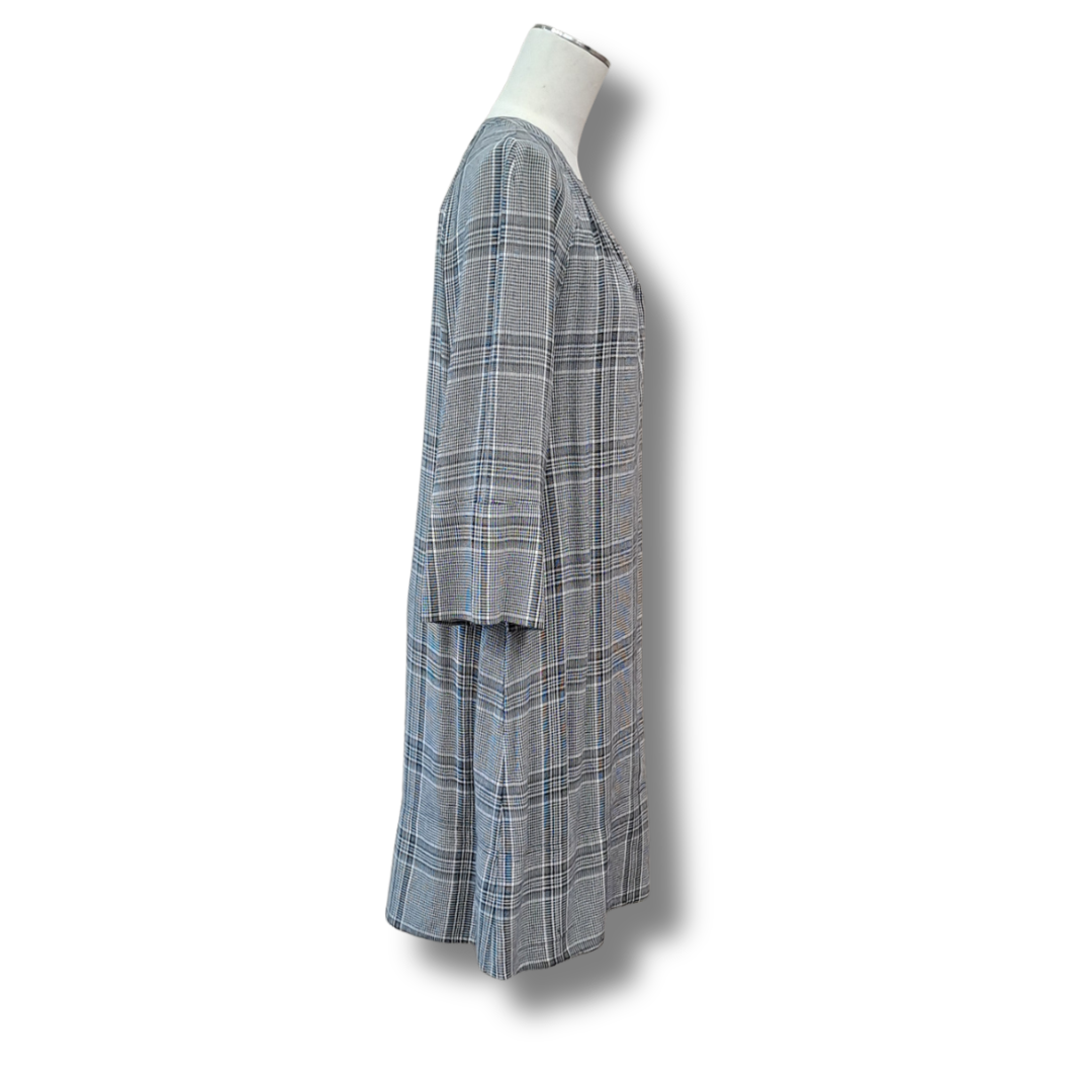 Country Road - Textured Check Dress - Size 6 - Side