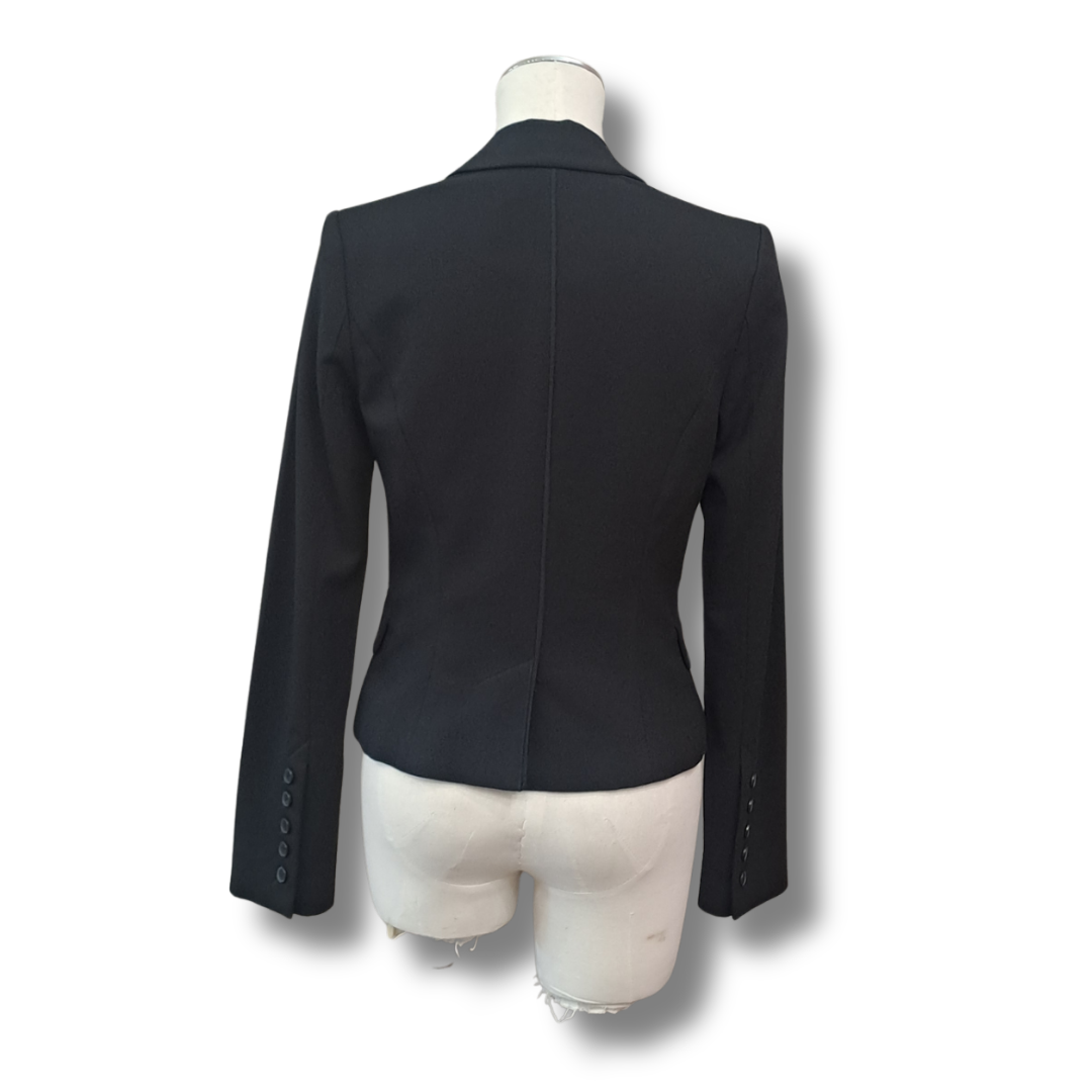 Cue City - Cropped Blazer - Size 8 - Back
