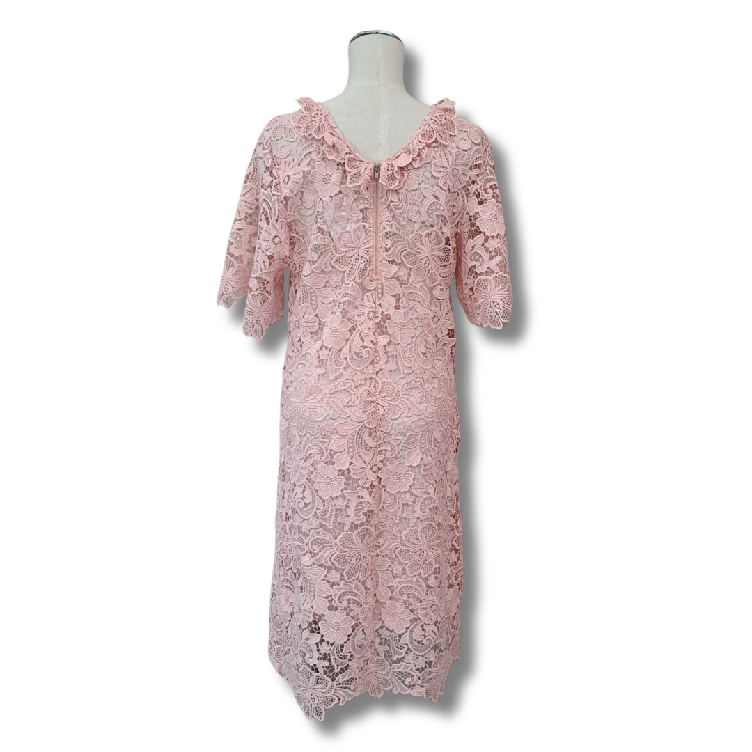 Curate - Lace Time Dress - Back