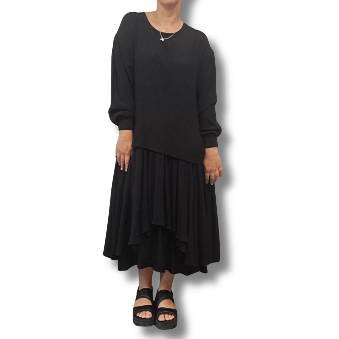 Curate - Like The Crepe Outta You Dress - Front View