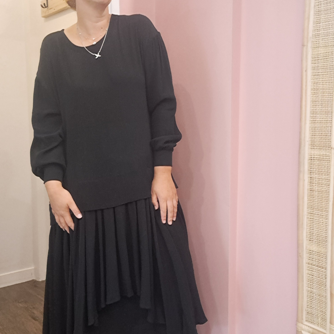 Curate - Like The Crepe Outta You Dress - Size L