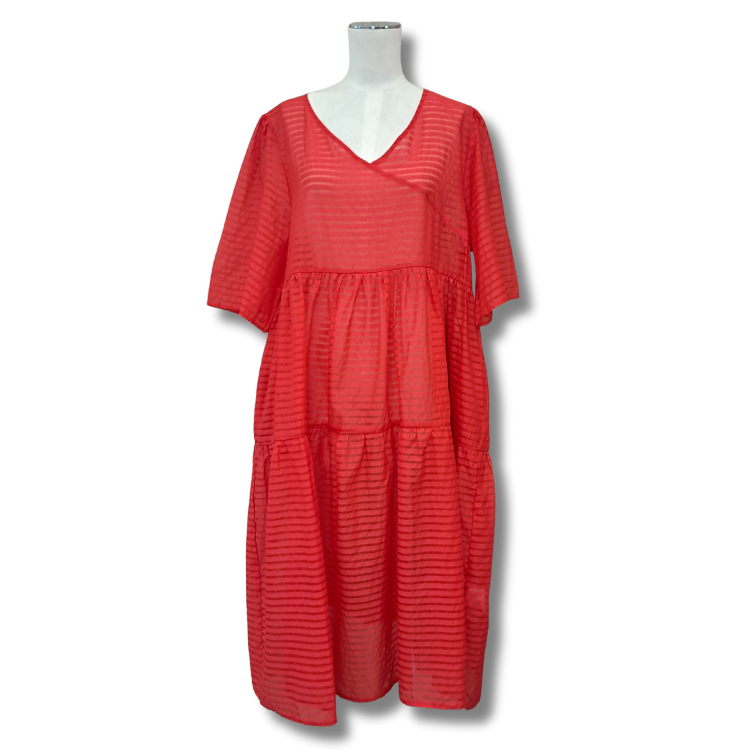 Curate - Sheer Lines Don't Be Cross Dress - Front View