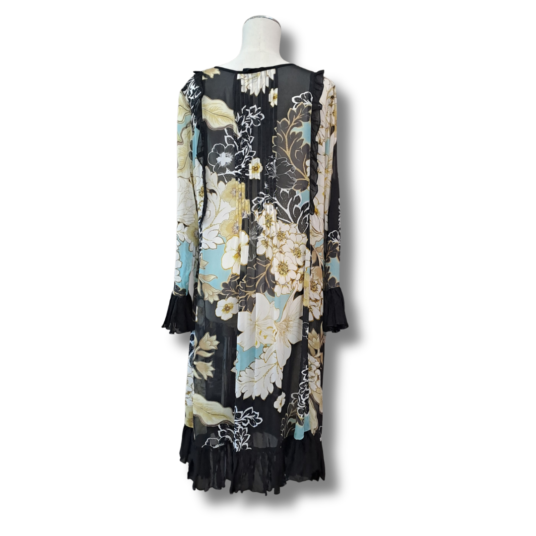 Curate - Shirty Dancing Dress, Pretty Petal - Size L - Back