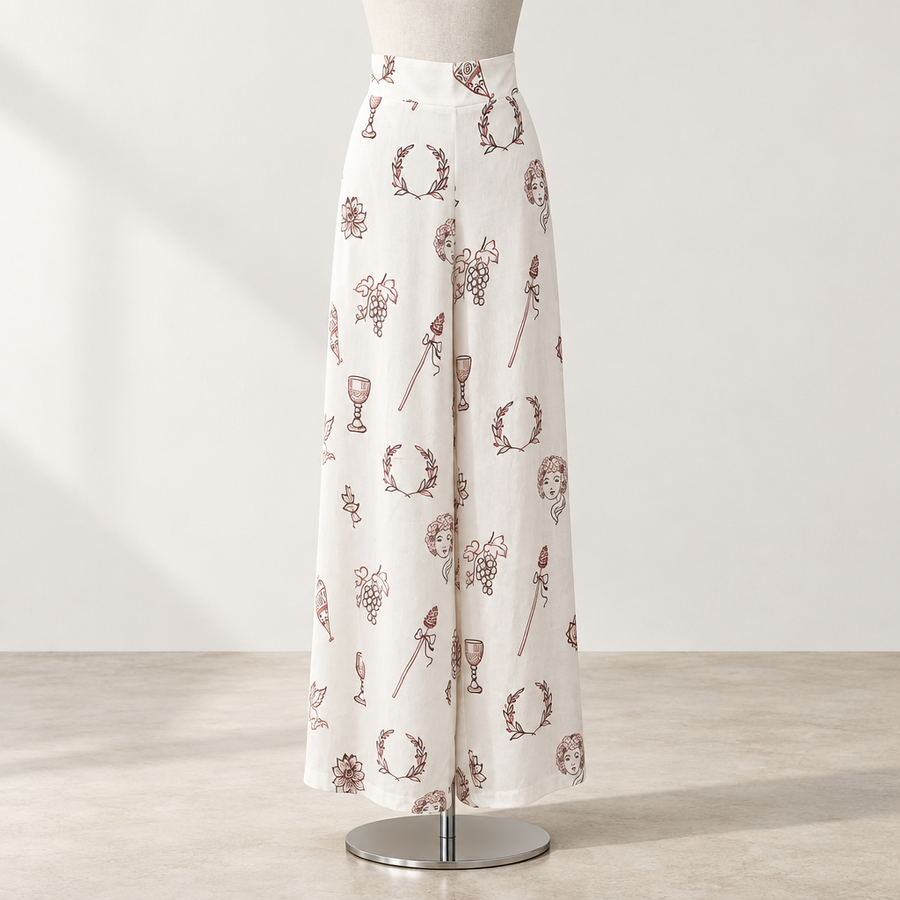 Dani Marie - Cherub Print Pant - Size 0 / 14 - BNWT