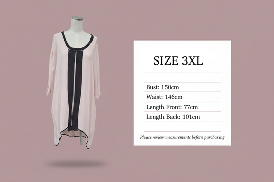 Deanne Hobbs - Top Notch Top - Size 3XL -  Size Chart