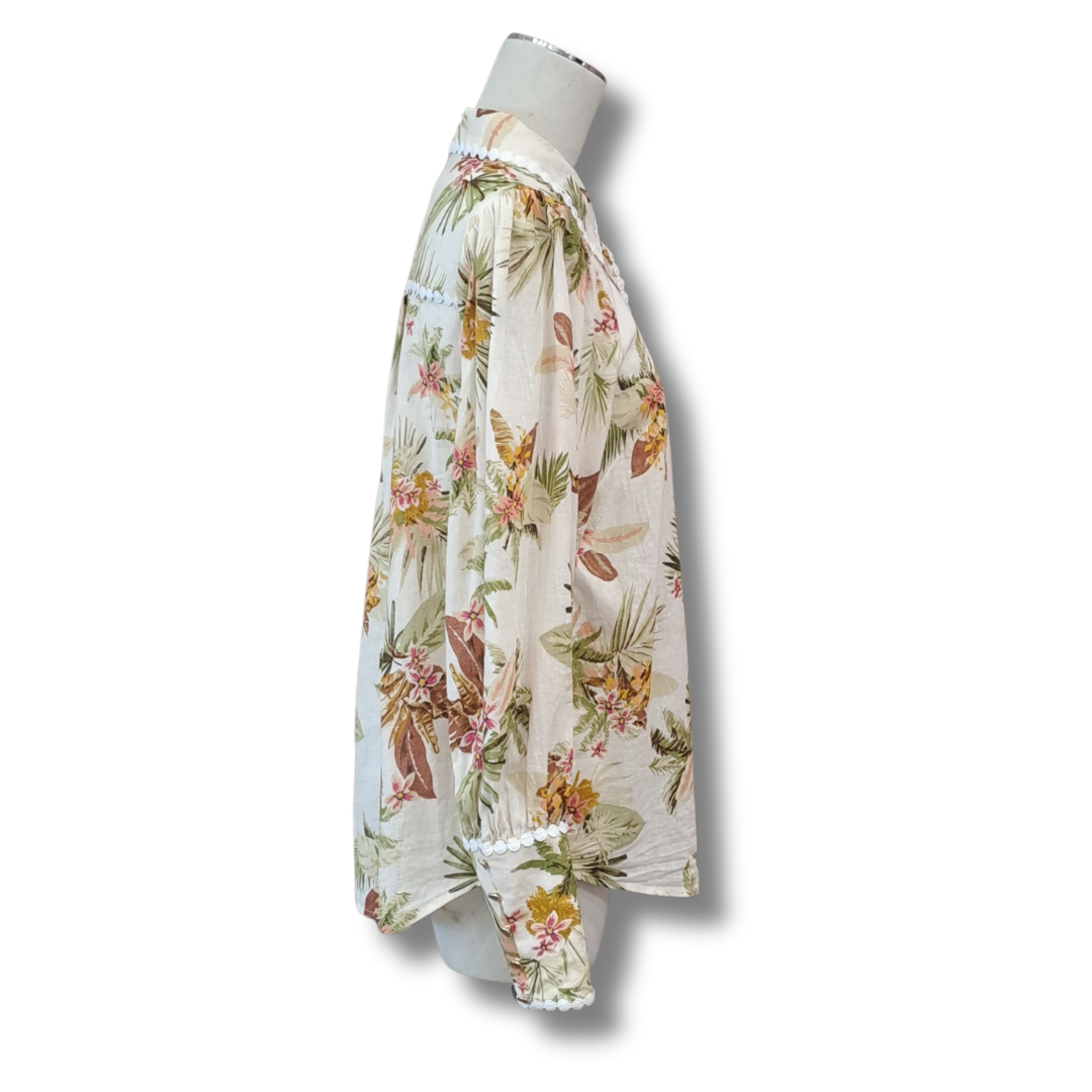 Decjuba - Floral Shirt - Size 12 - Side