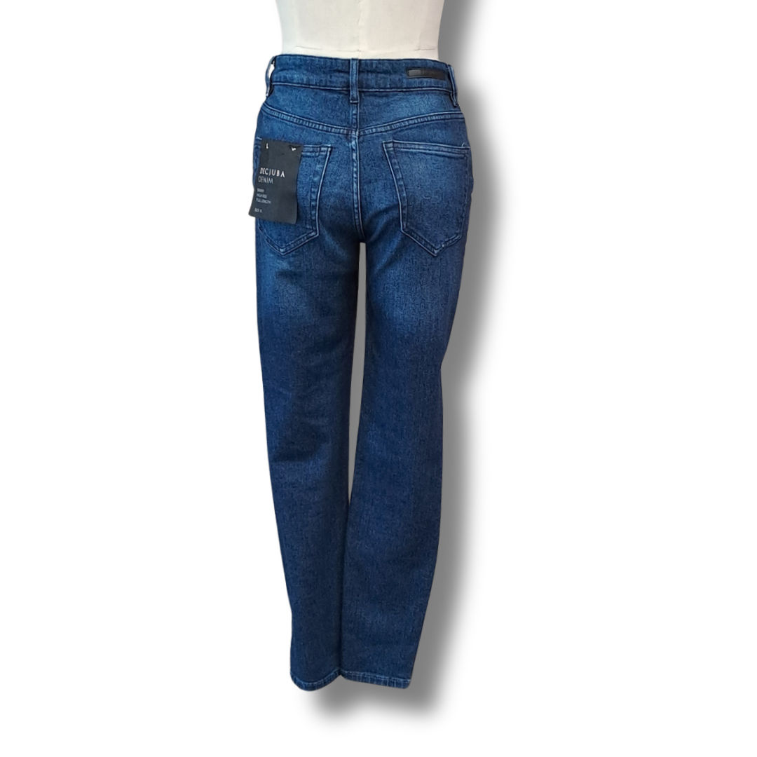 Decjuba - Skinny High Rise Jeans - Size 10 - Back