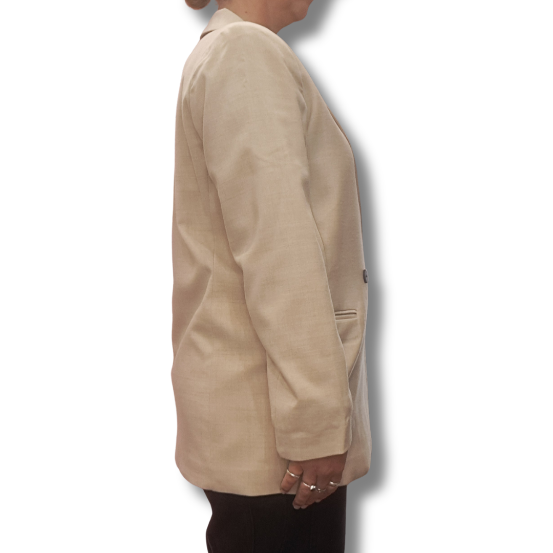 Decjuba - Taupe Blazer - Size M/L - Side