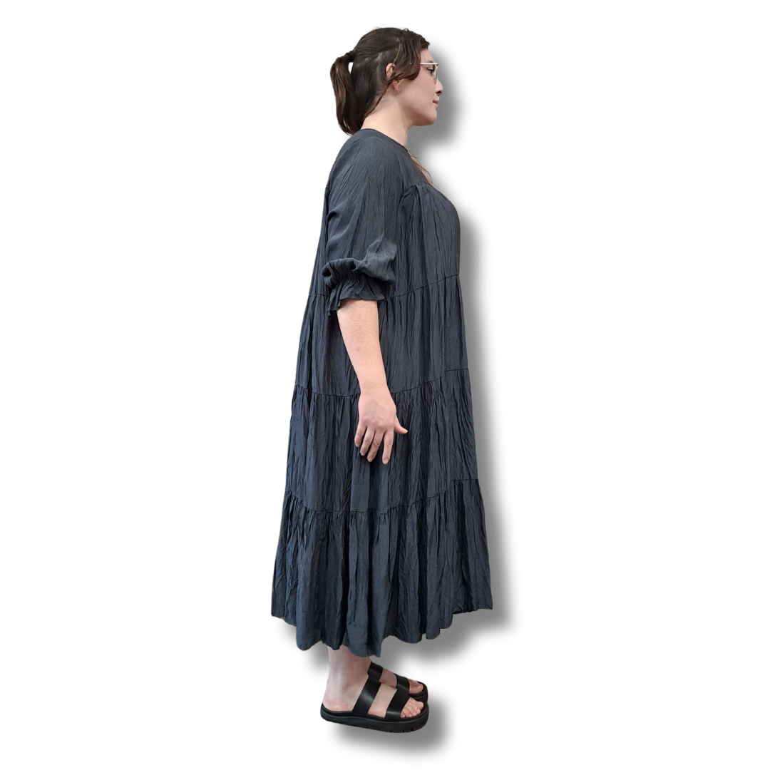 Deeanne Hobbs - Cascade Dress - Size 2XL - Side View