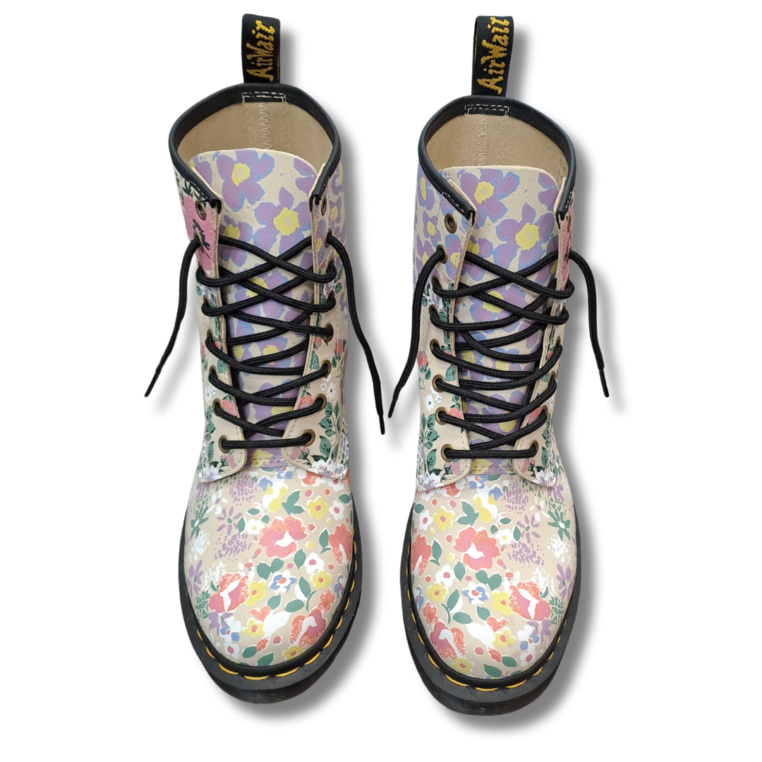 Dr Martens - 1460 Floral Mash Boot  -Front