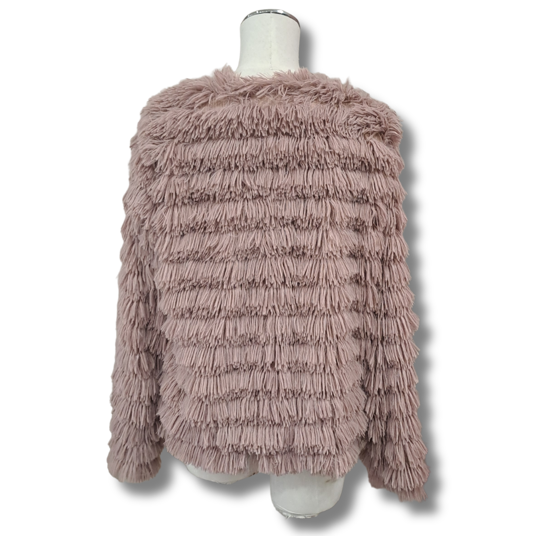 Drama The Label - Fur Baby Jacket - Size 10  - BNWT  Back