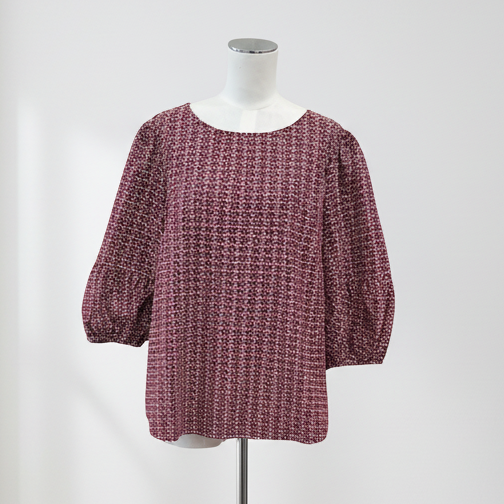 Dressed - Cotton Print Top - Size 2XL