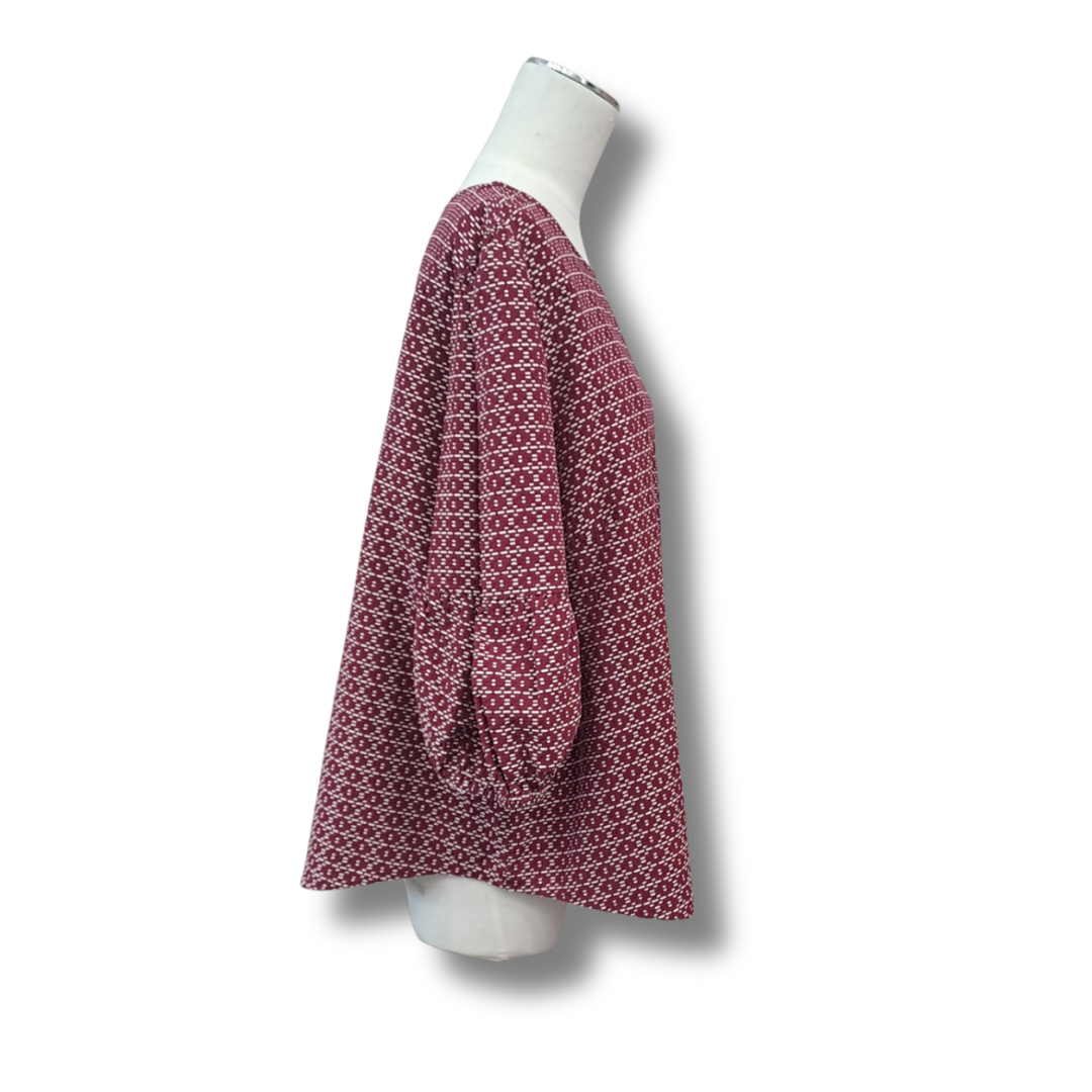 Dressed - Cotton Print Top - Size 2XL - Side