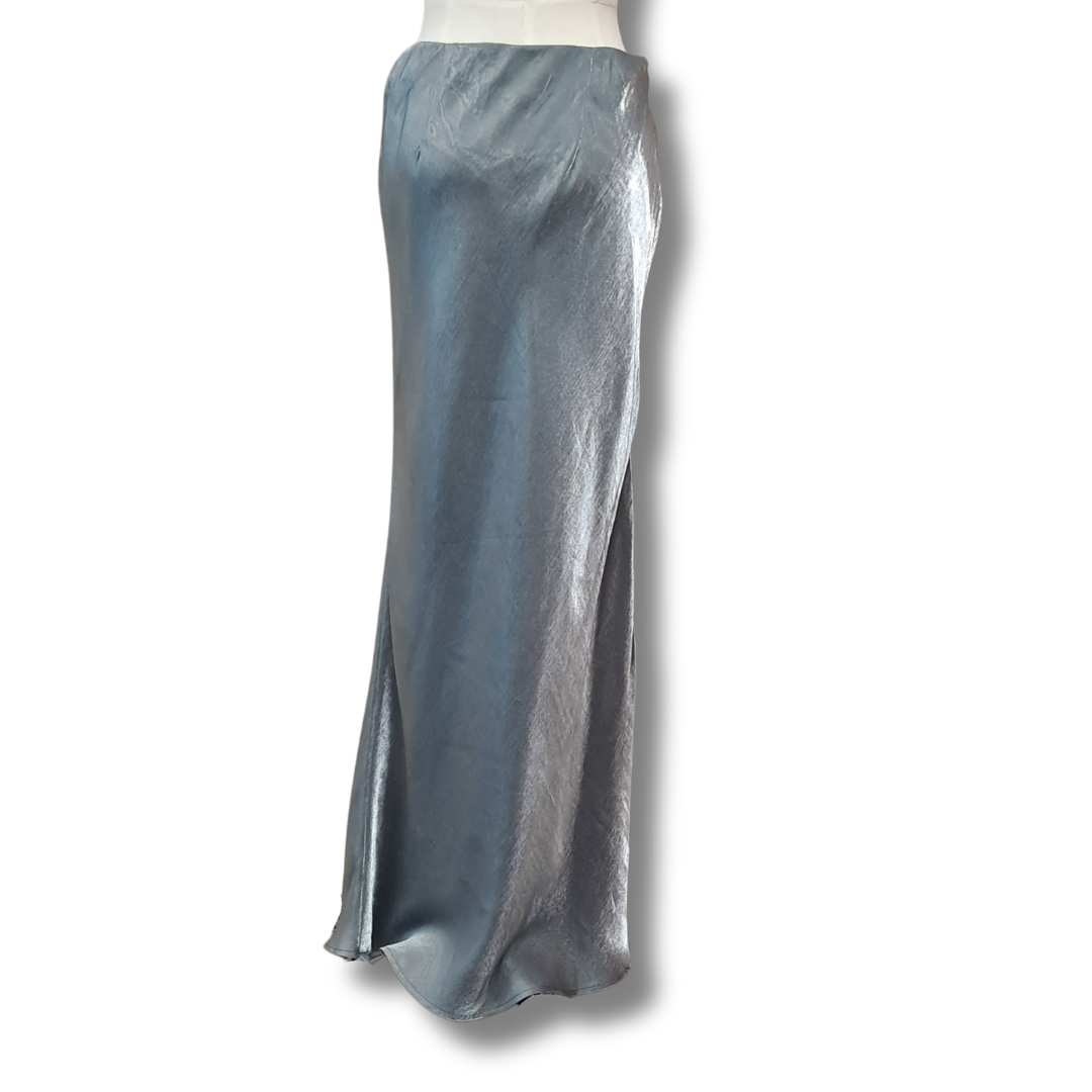 Ena Pelly - Lola Metallic Maxi Skirt - Size 12 - Back