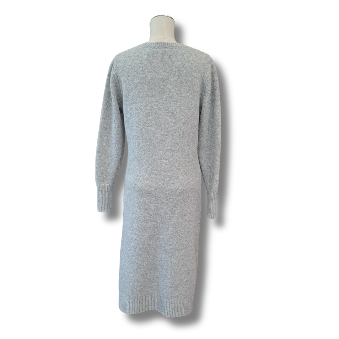 Fields - Grey Knit Dress - Size XS - Back