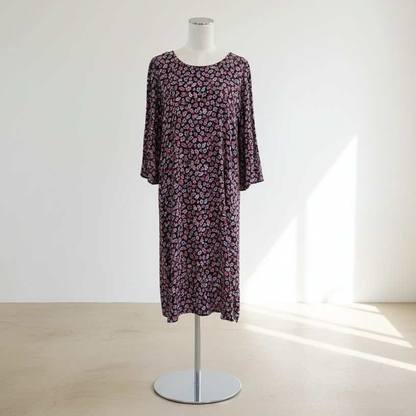 Foil - Sunset Ditsy Shift Dress - Size 14 - BNWT