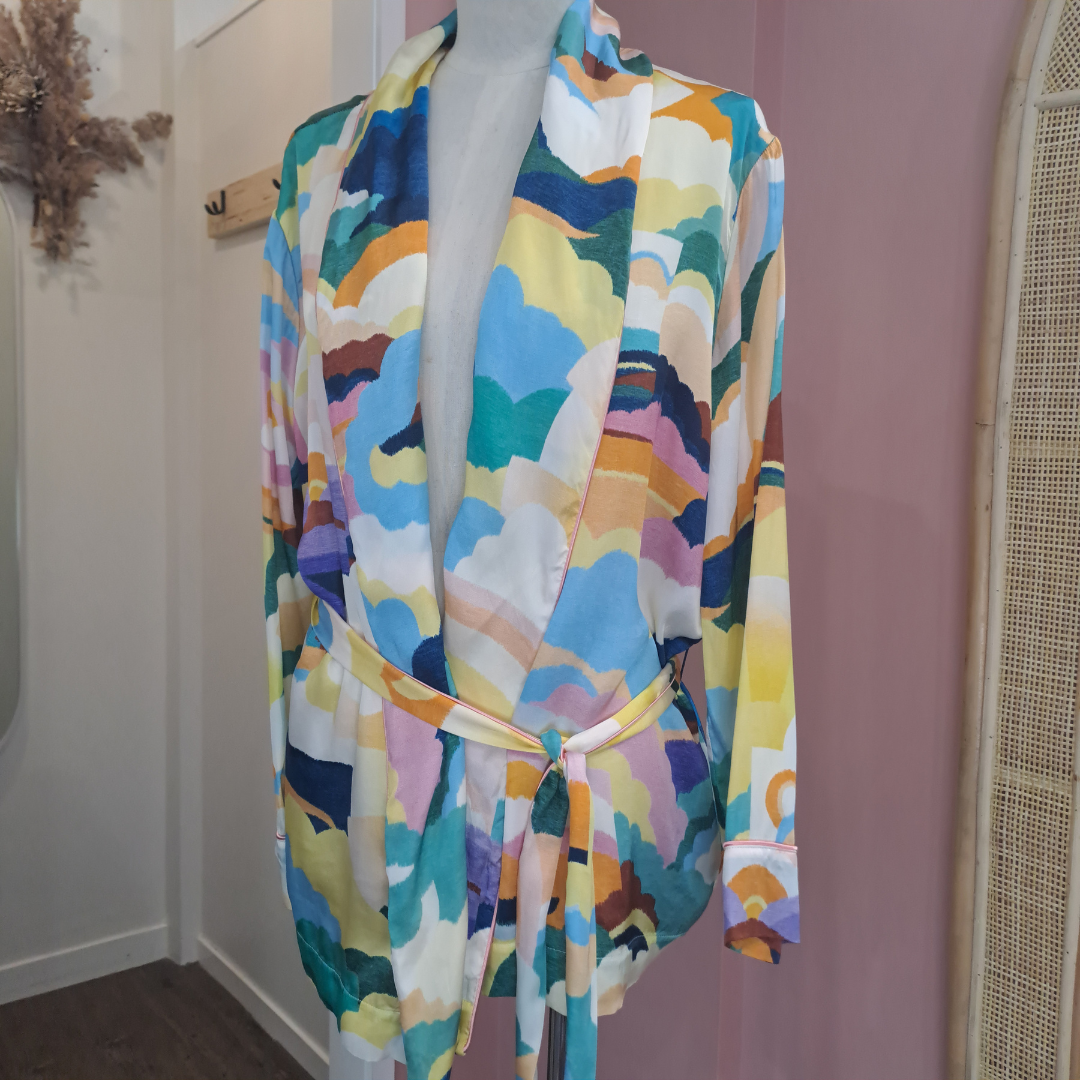 Forte_Forte - Le Stamp Kimono - Size 0/6