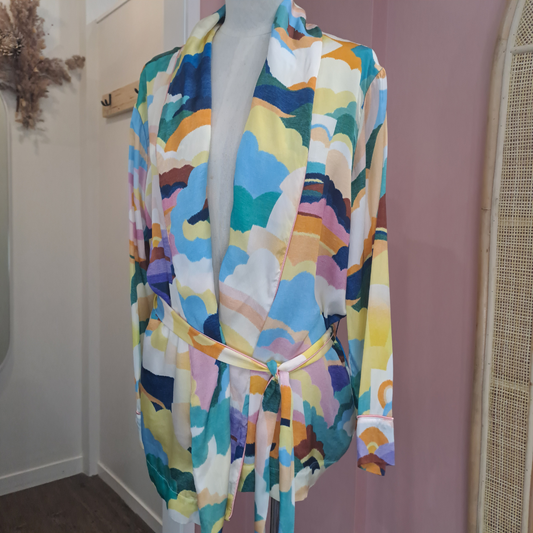 Forte_Forte - Le Stamp Kimono - Size 0/6