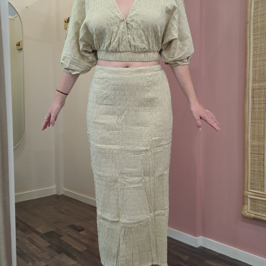 Fussy The Label - Sanctuary Maxi Skirt - Sage