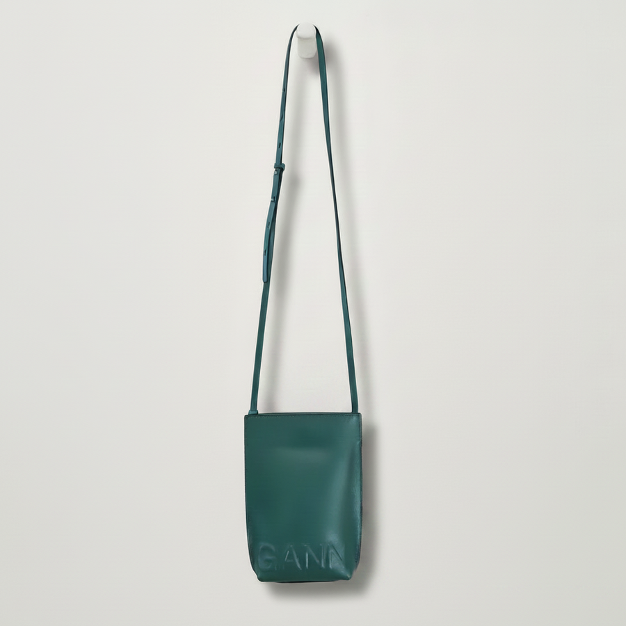 Ganni - Recycled Leather Phone Bag