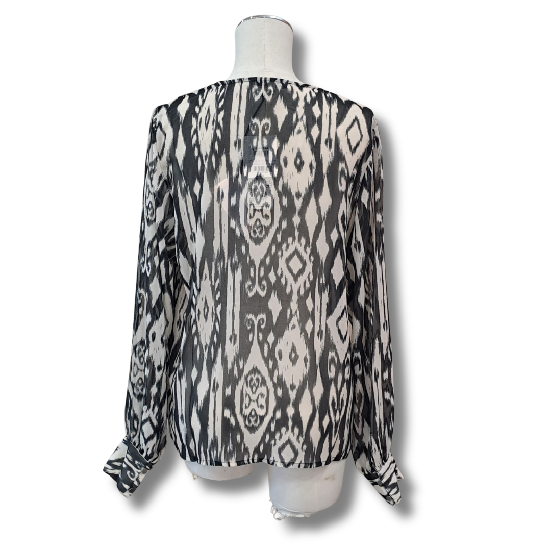 Garcia - Zebra Shirt Blouse - Size M - BNWT - Back