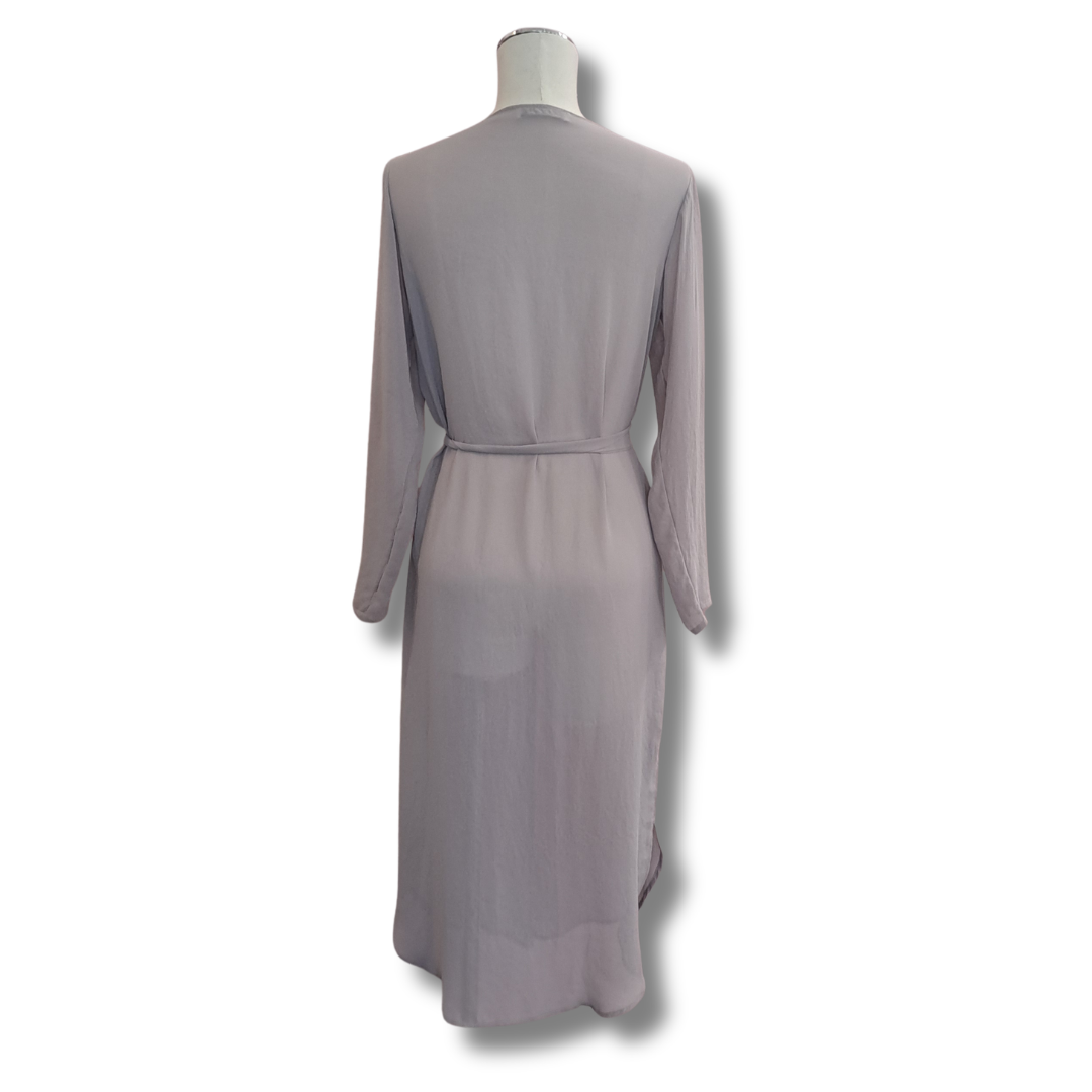 Harrie & Sam - Stone Grey Duster - Back View