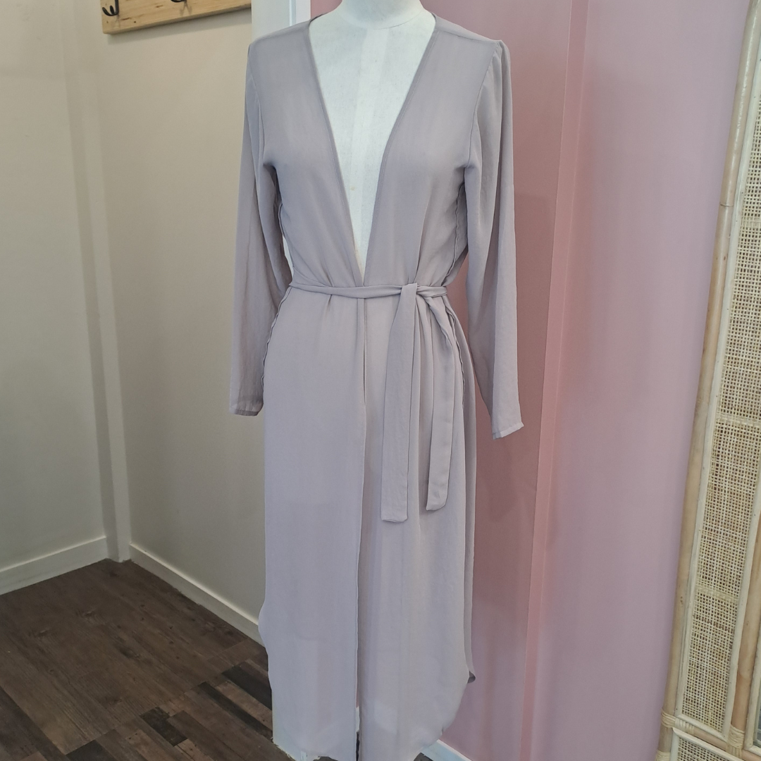 Harrie & Sam - Stone Grey Duster - Size S