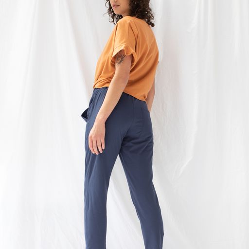 Re.Create - Homebound Pant in Soft Navy - Size 10-16