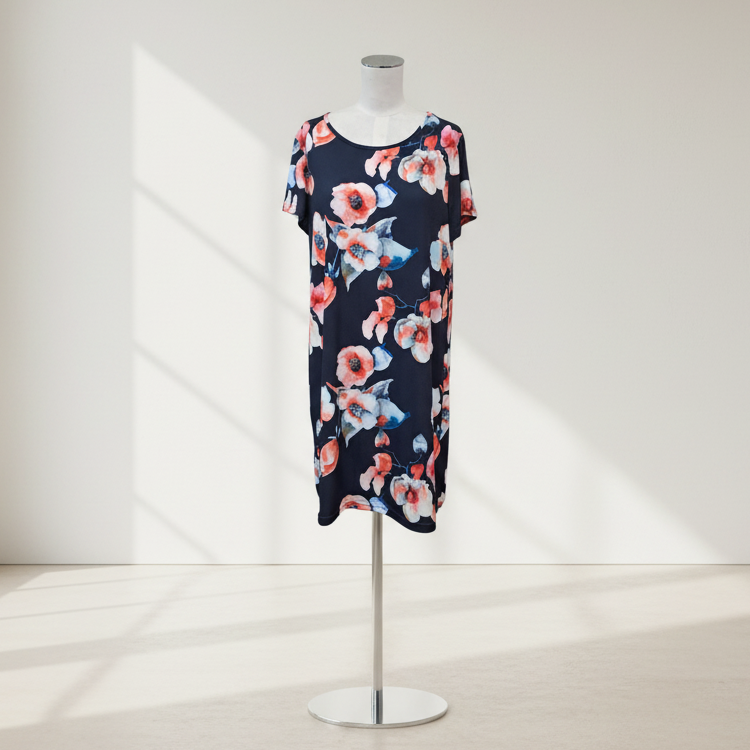 In Love With Ivy - Floral Shift Dress - Size 12