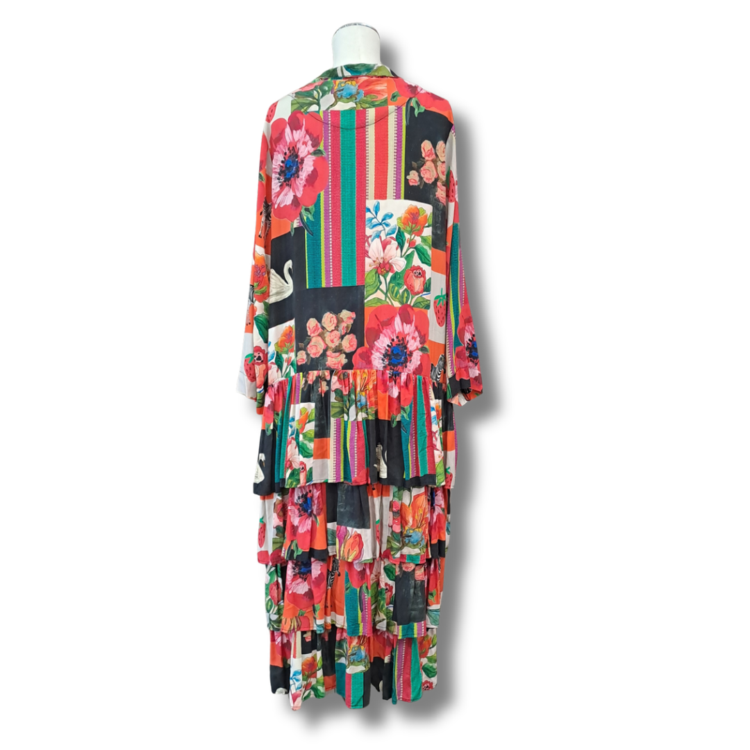 Jellicoe - Back Frilled Duster - Size L - BNWT - Back