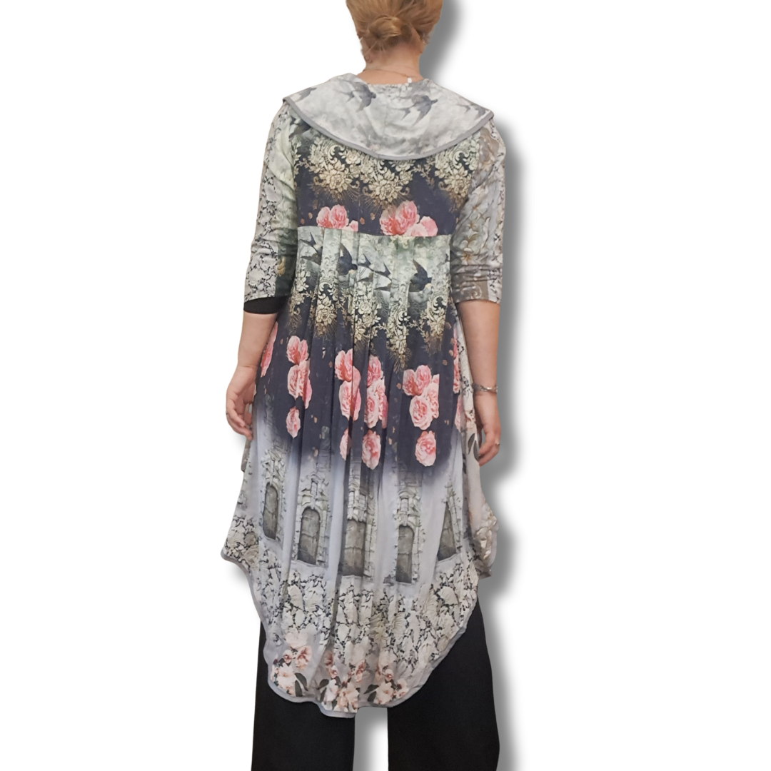 Jellicoe - Floral Duster - Back View