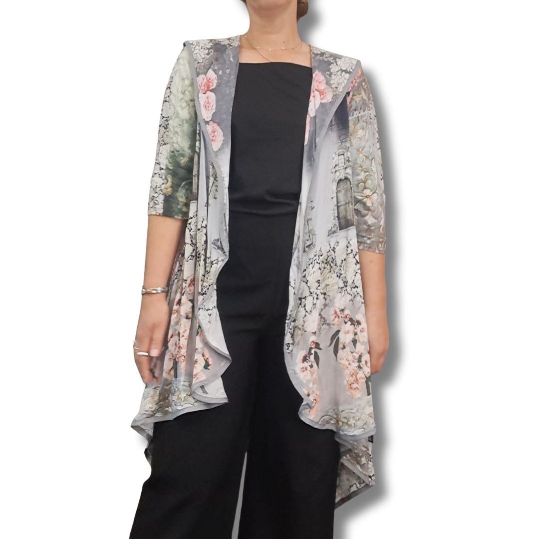 Jellicoe - Floral Duster - Front View