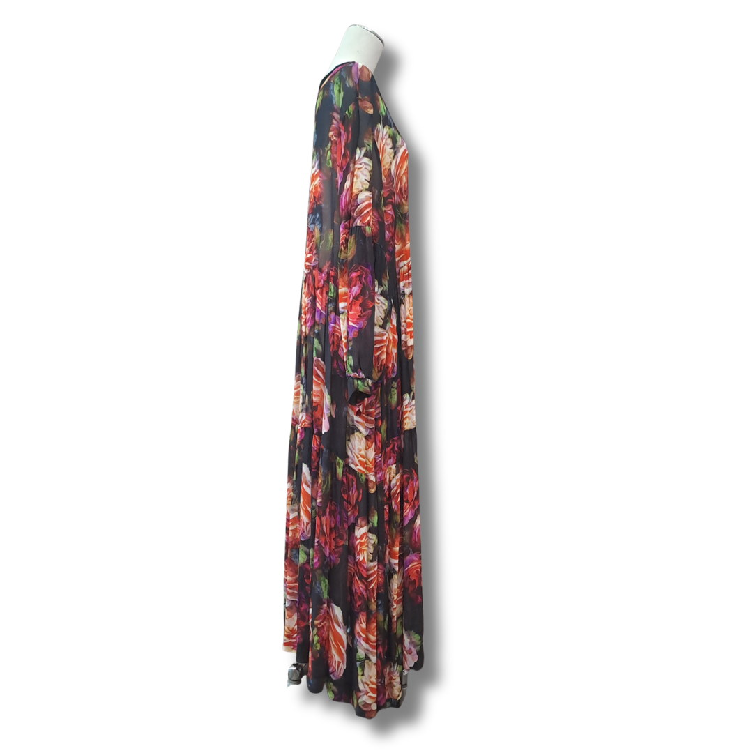 Jellicoe - Floral Maxi Dress - Size 4XL - Side