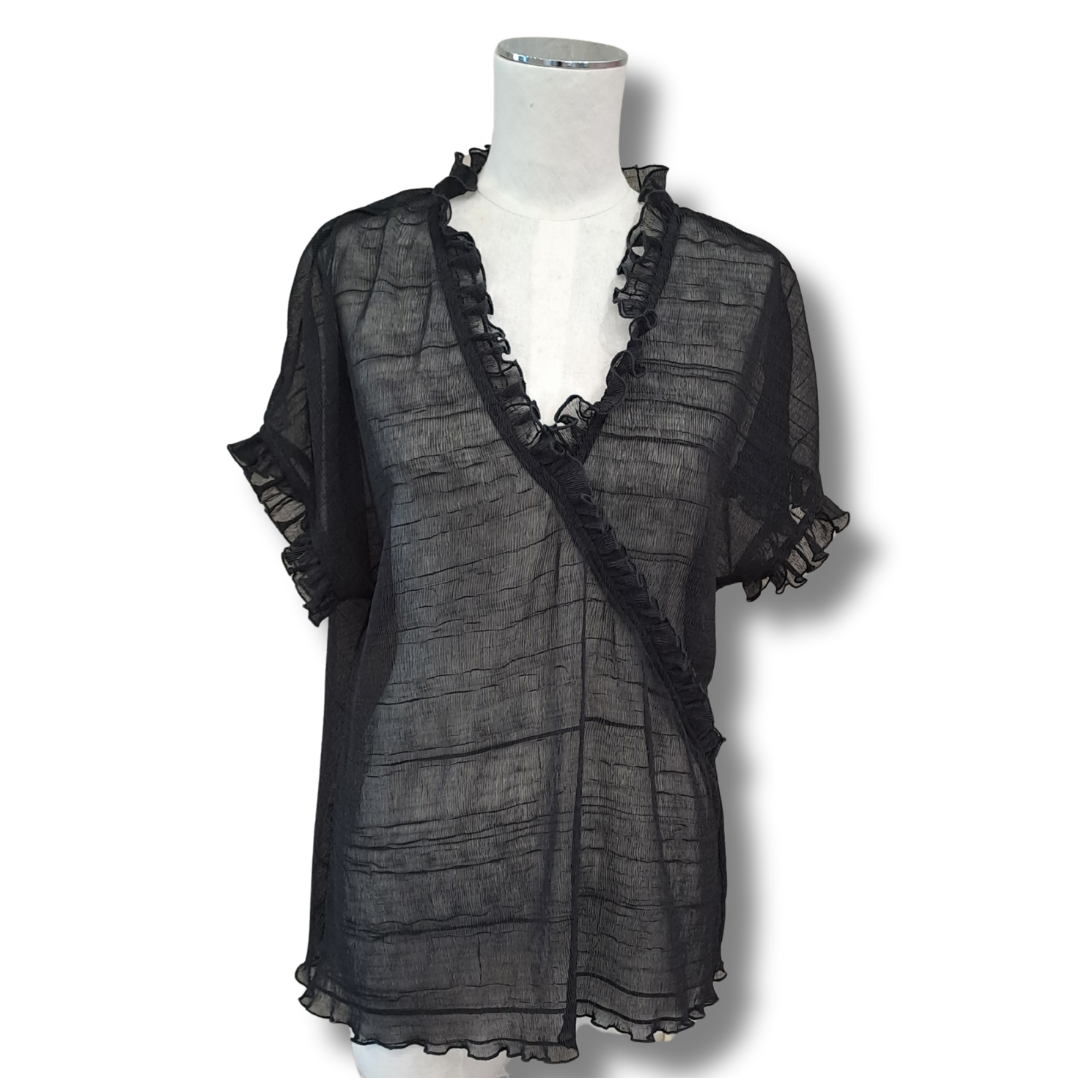 Kate Sylvester - Clemency Top - Size 10 - Front