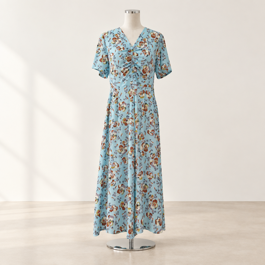 Kate Sylvester  - Silk Midi Dress - Size M